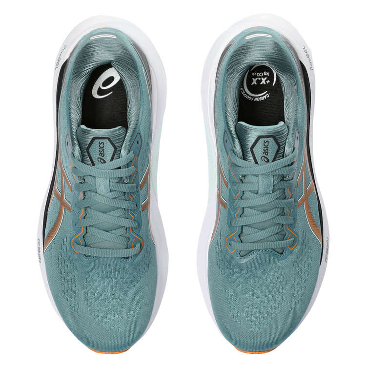 Asics GEL Kayano 30 Mens Running Shoes - Teal/Orange
